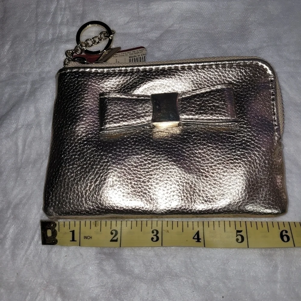 Merona Metallic Gold Wallet New